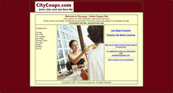 Desktop Screenshot of citycoups.com